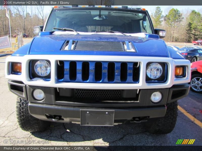 Pacific Blue / Ebony 2006 Hummer H2 SUV