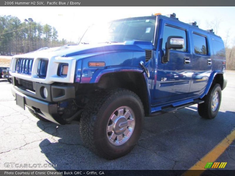 Pacific Blue / Ebony 2006 Hummer H2 SUV