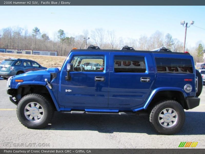 Pacific Blue / Ebony 2006 Hummer H2 SUV