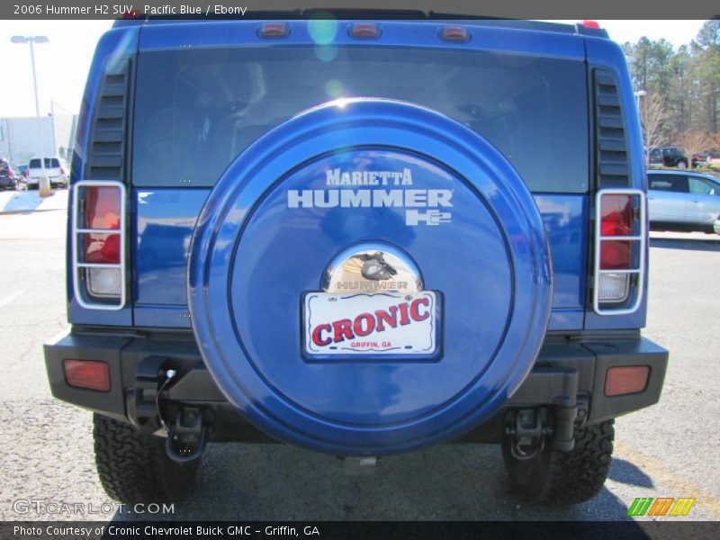 Pacific Blue / Ebony 2006 Hummer H2 SUV