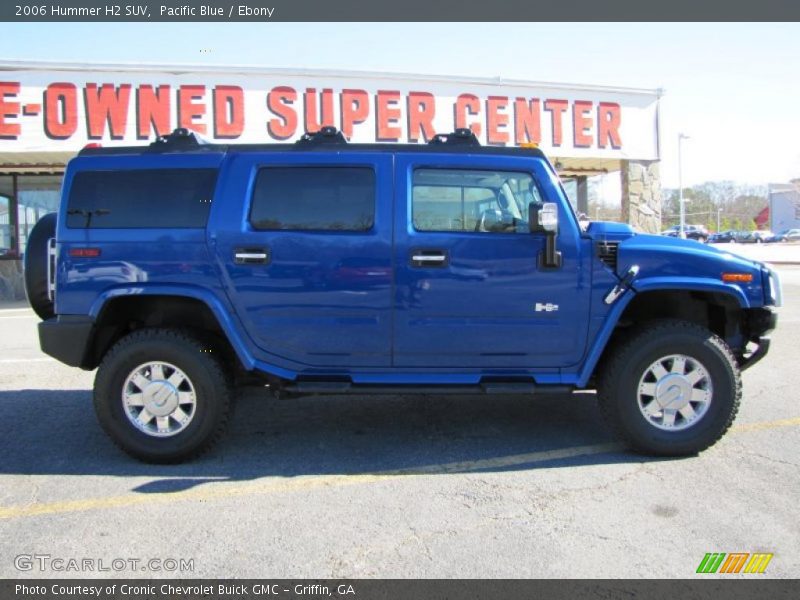 Pacific Blue / Ebony 2006 Hummer H2 SUV