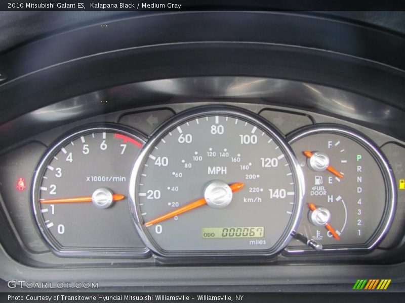 Kalapana Black / Medium Gray 2010 Mitsubishi Galant ES