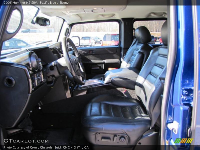 Pacific Blue / Ebony 2006 Hummer H2 SUV
