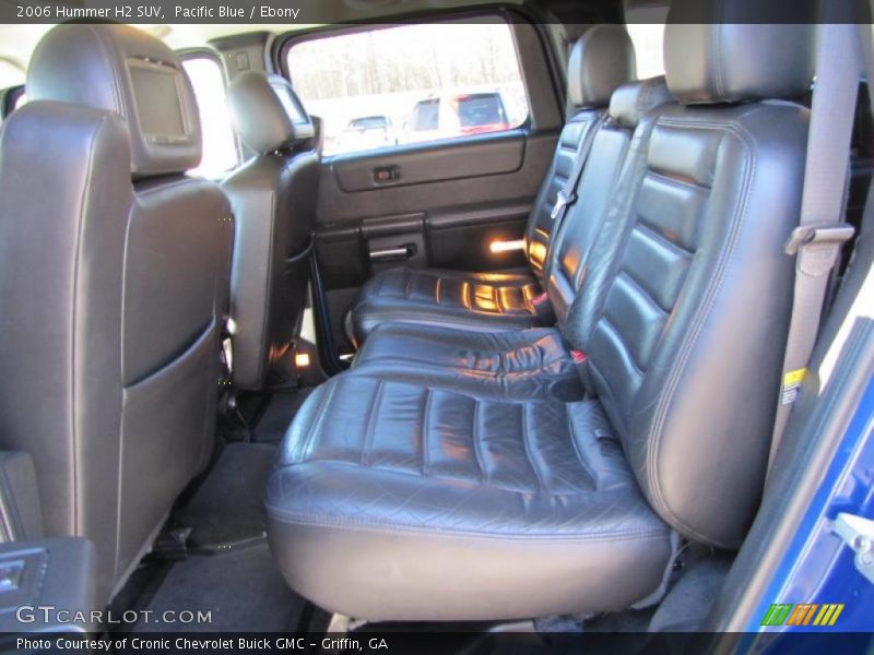 Pacific Blue / Ebony 2006 Hummer H2 SUV