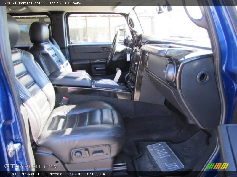 Pacific Blue / Ebony 2006 Hummer H2 SUV
