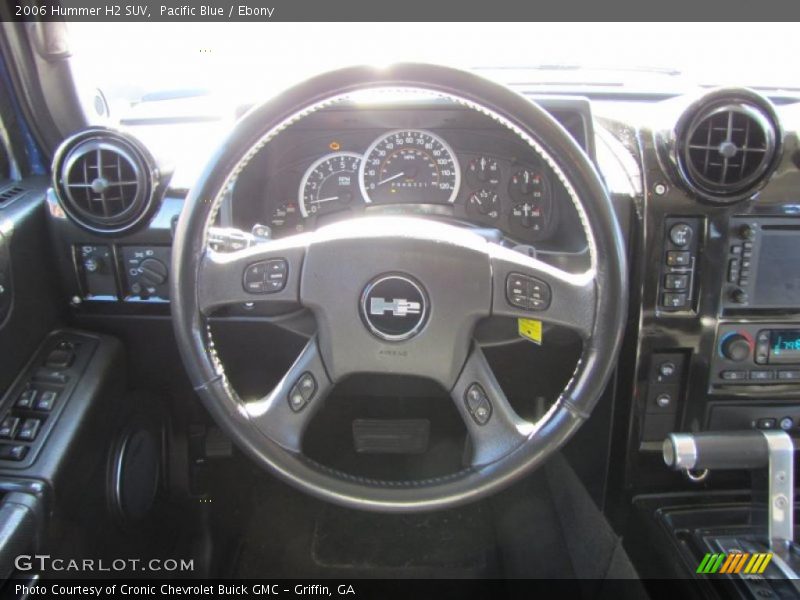 Pacific Blue / Ebony 2006 Hummer H2 SUV