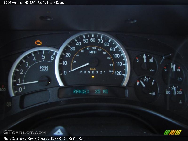 Pacific Blue / Ebony 2006 Hummer H2 SUV