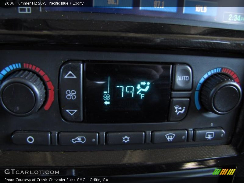 Pacific Blue / Ebony 2006 Hummer H2 SUV