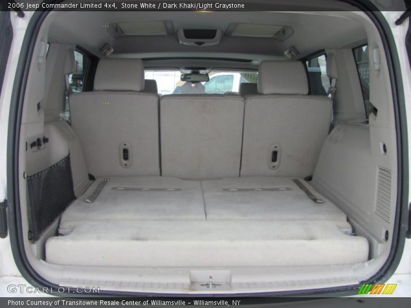 Stone White / Dark Khaki/Light Graystone 2006 Jeep Commander Limited 4x4