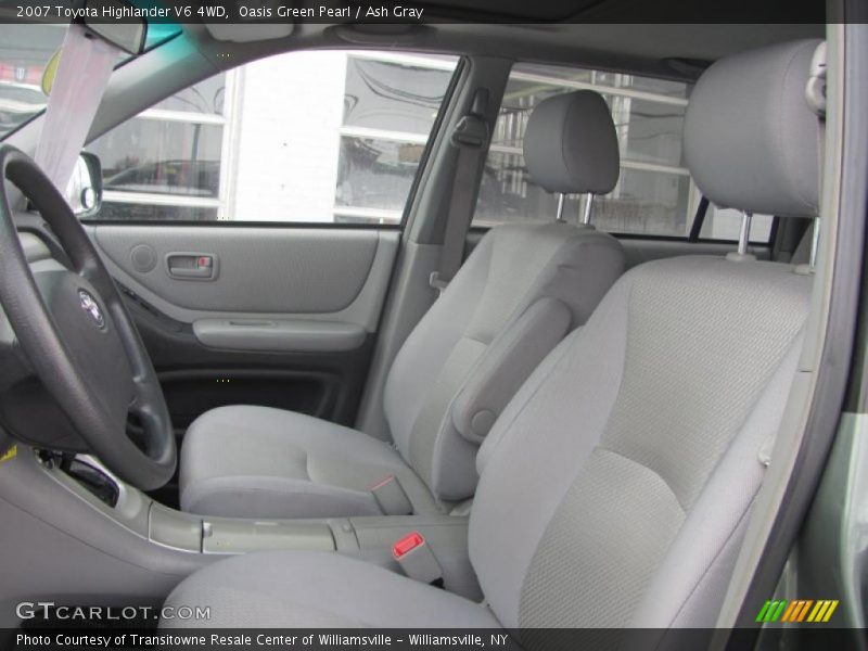 Oasis Green Pearl / Ash Gray 2007 Toyota Highlander V6 4WD