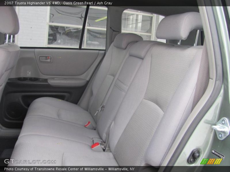 Oasis Green Pearl / Ash Gray 2007 Toyota Highlander V6 4WD