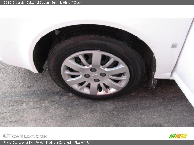Summit White / Gray 2010 Chevrolet Cobalt LS Sedan