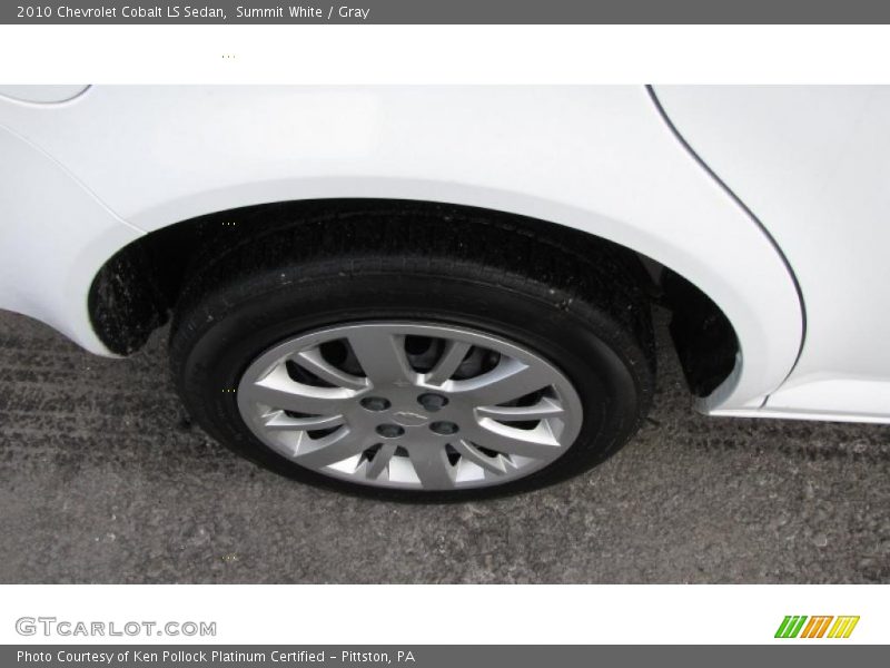 Summit White / Gray 2010 Chevrolet Cobalt LS Sedan