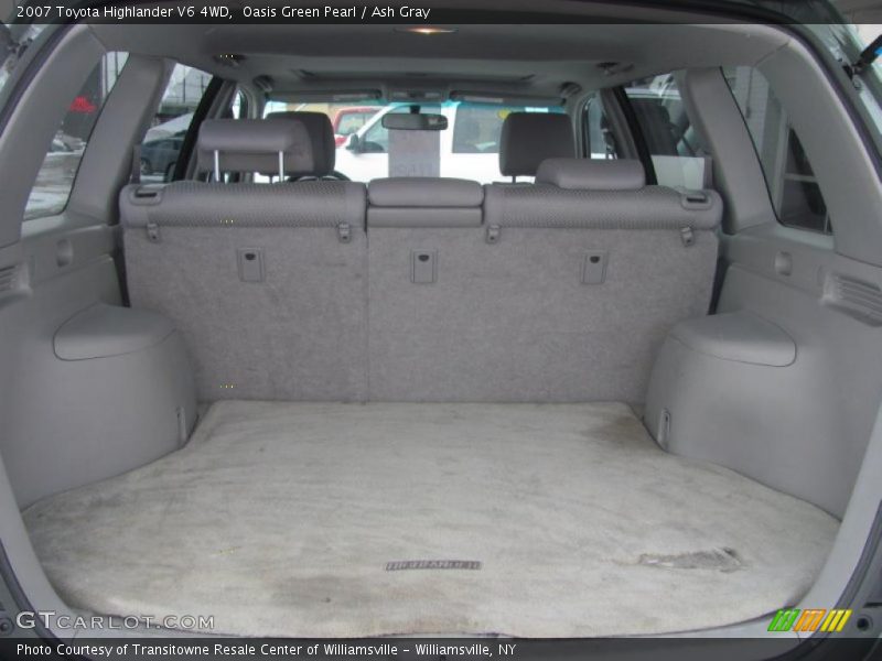 Oasis Green Pearl / Ash Gray 2007 Toyota Highlander V6 4WD