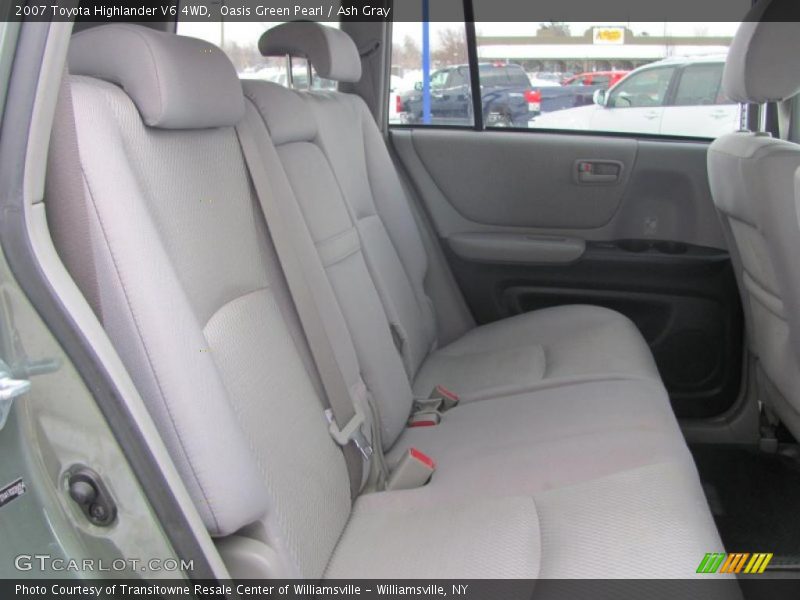 Oasis Green Pearl / Ash Gray 2007 Toyota Highlander V6 4WD