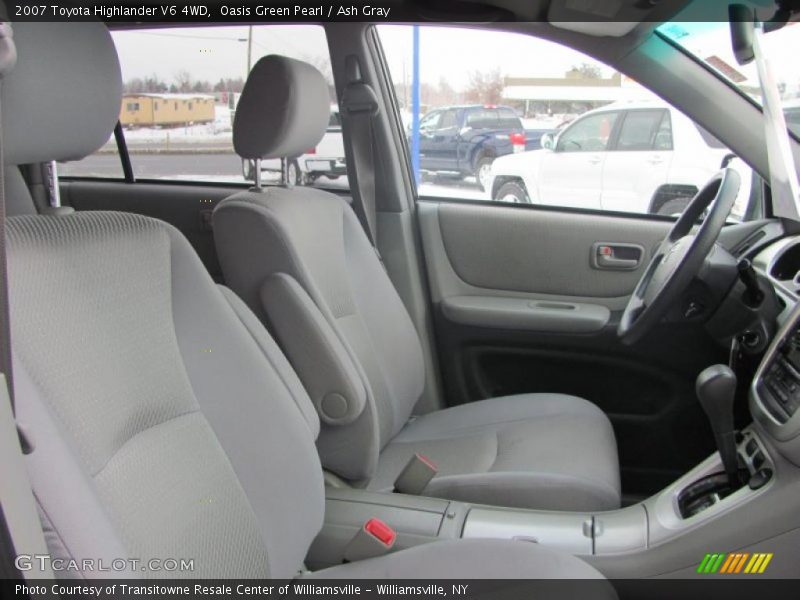 Oasis Green Pearl / Ash Gray 2007 Toyota Highlander V6 4WD