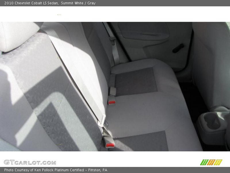 Summit White / Gray 2010 Chevrolet Cobalt LS Sedan
