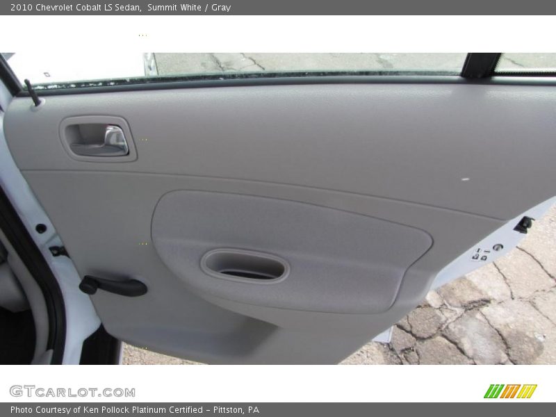 Summit White / Gray 2010 Chevrolet Cobalt LS Sedan