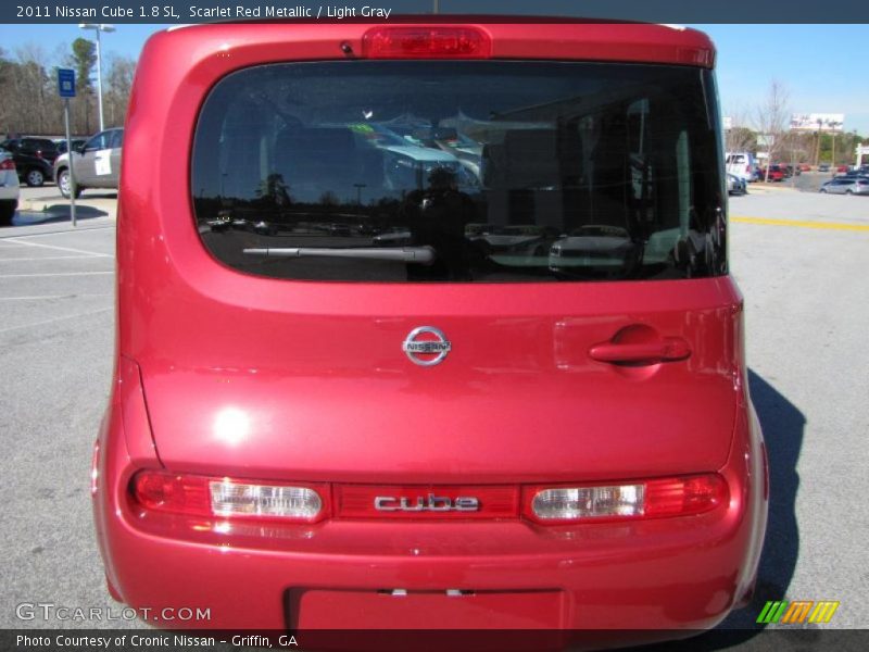 Scarlet Red Metallic / Light Gray 2011 Nissan Cube 1.8 SL