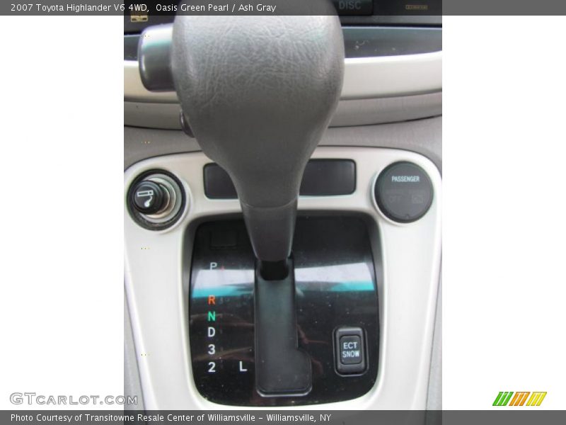 Oasis Green Pearl / Ash Gray 2007 Toyota Highlander V6 4WD