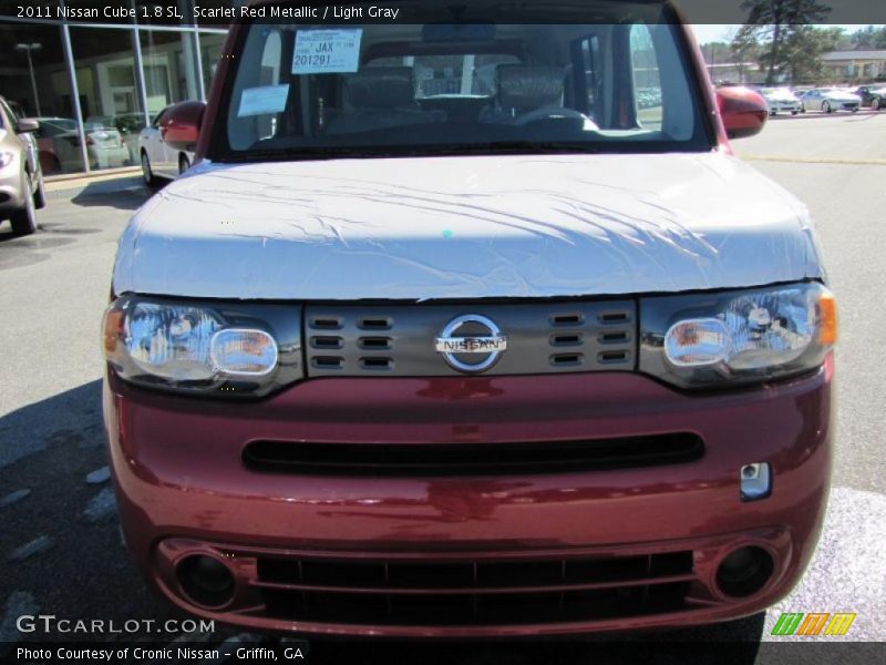 Scarlet Red Metallic / Light Gray 2011 Nissan Cube 1.8 SL