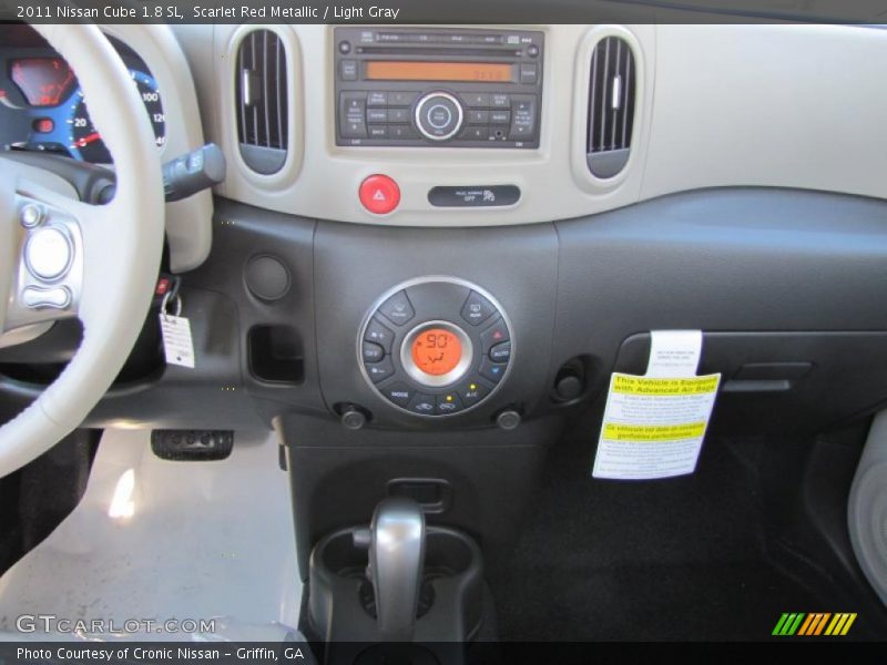Scarlet Red Metallic / Light Gray 2011 Nissan Cube 1.8 SL