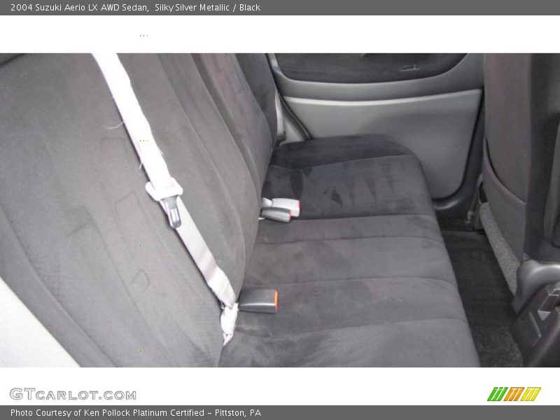 Silky Silver Metallic / Black 2004 Suzuki Aerio LX AWD Sedan
