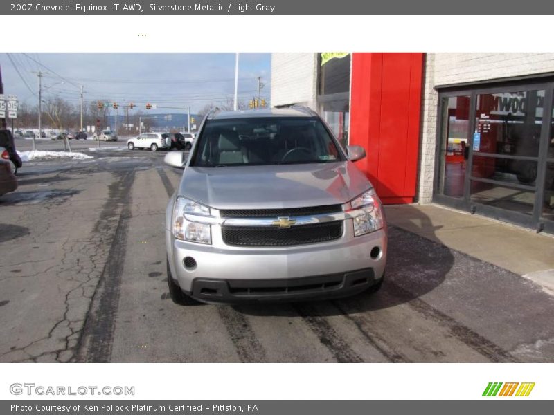 Silverstone Metallic / Light Gray 2007 Chevrolet Equinox LT AWD