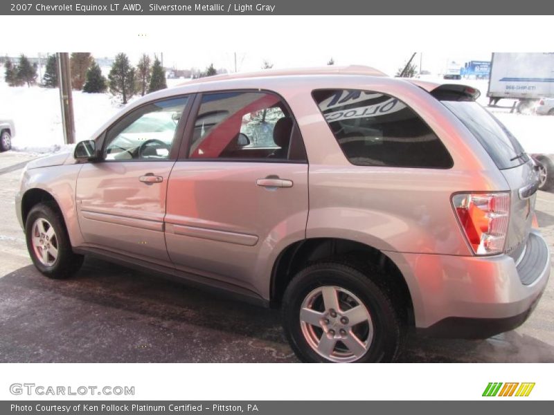 Silverstone Metallic / Light Gray 2007 Chevrolet Equinox LT AWD