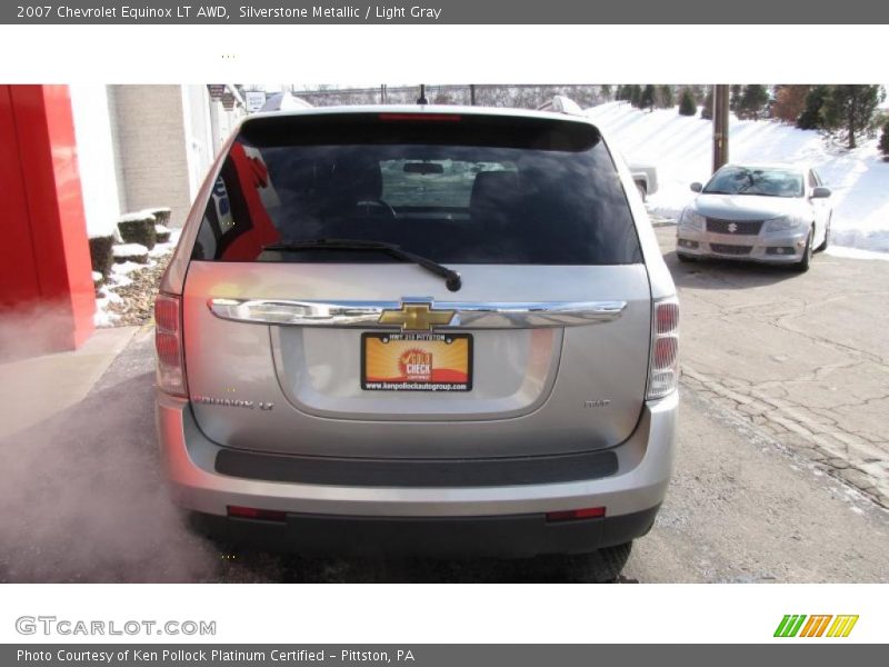 Silverstone Metallic / Light Gray 2007 Chevrolet Equinox LT AWD