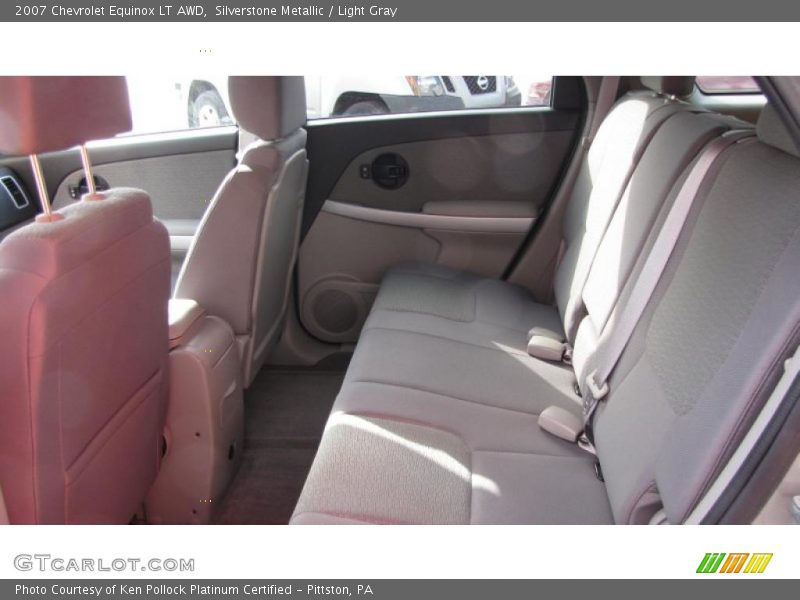 Silverstone Metallic / Light Gray 2007 Chevrolet Equinox LT AWD