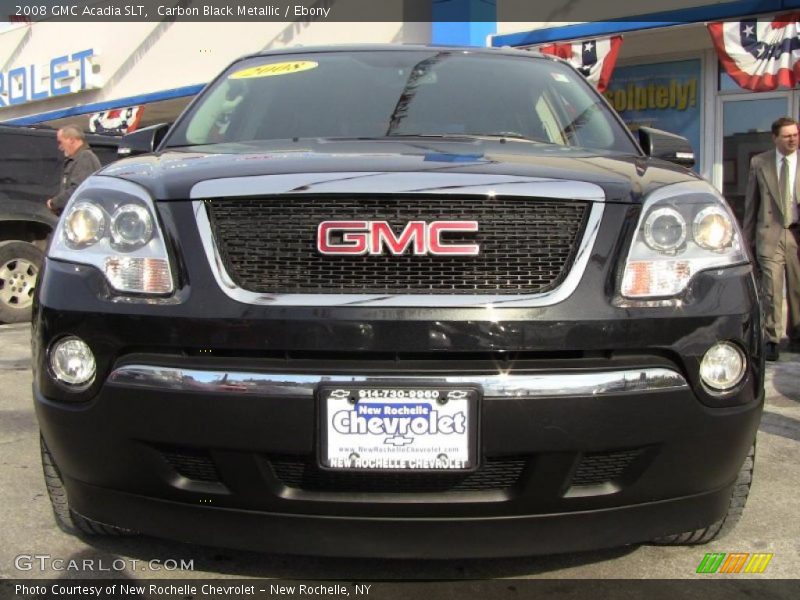Carbon Black Metallic / Ebony 2008 GMC Acadia SLT