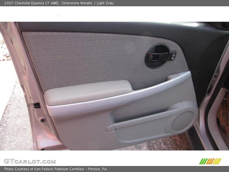Silverstone Metallic / Light Gray 2007 Chevrolet Equinox LT AWD