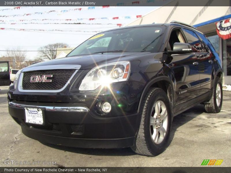 Carbon Black Metallic / Ebony 2008 GMC Acadia SLT