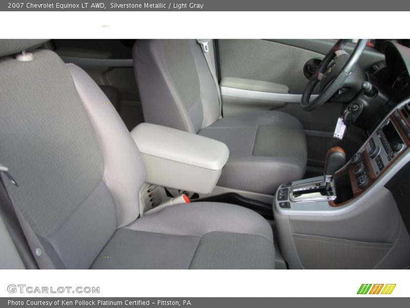 Silverstone Metallic / Light Gray 2007 Chevrolet Equinox LT AWD