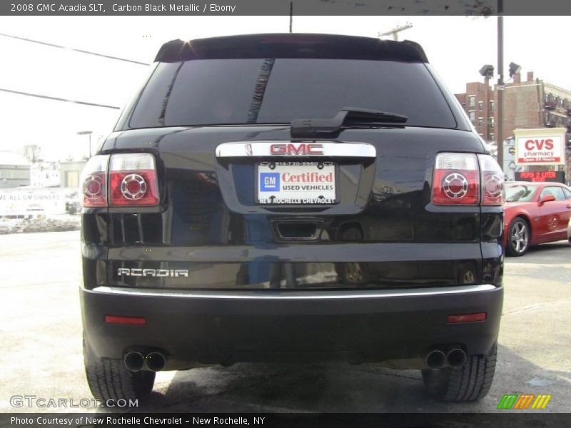 Carbon Black Metallic / Ebony 2008 GMC Acadia SLT