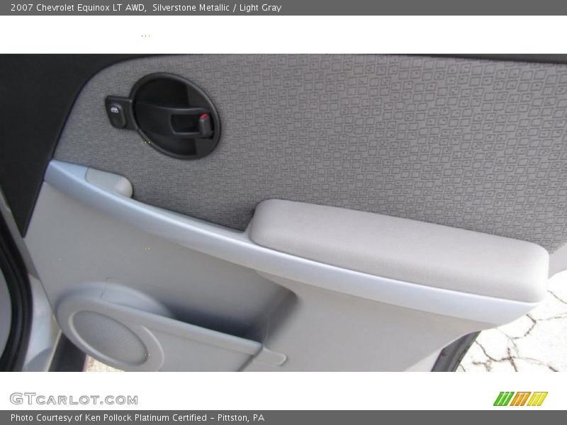 Silverstone Metallic / Light Gray 2007 Chevrolet Equinox LT AWD
