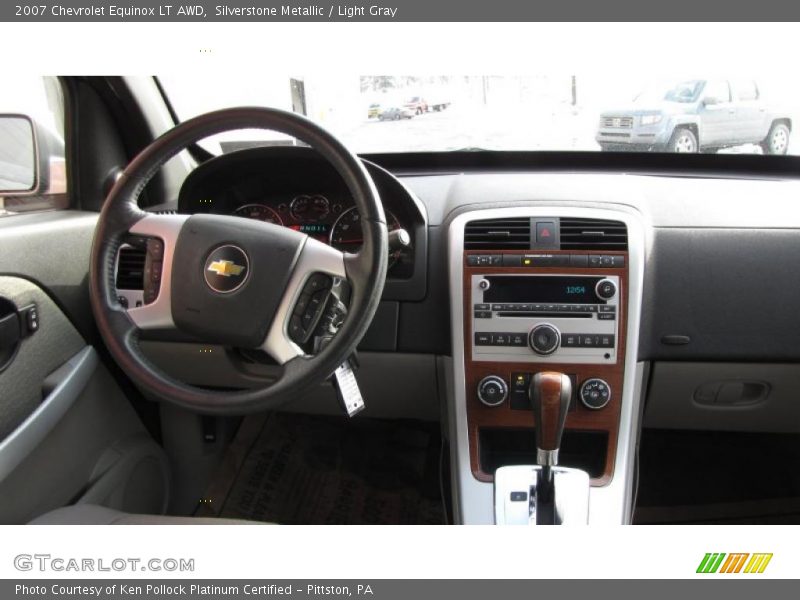 Silverstone Metallic / Light Gray 2007 Chevrolet Equinox LT AWD