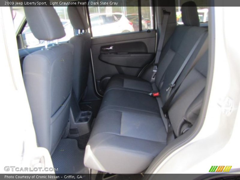 Light Graystone Pearl / Dark Slate Gray 2009 Jeep Liberty Sport