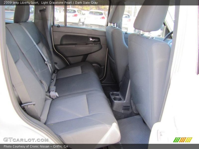 Light Graystone Pearl / Dark Slate Gray 2009 Jeep Liberty Sport
