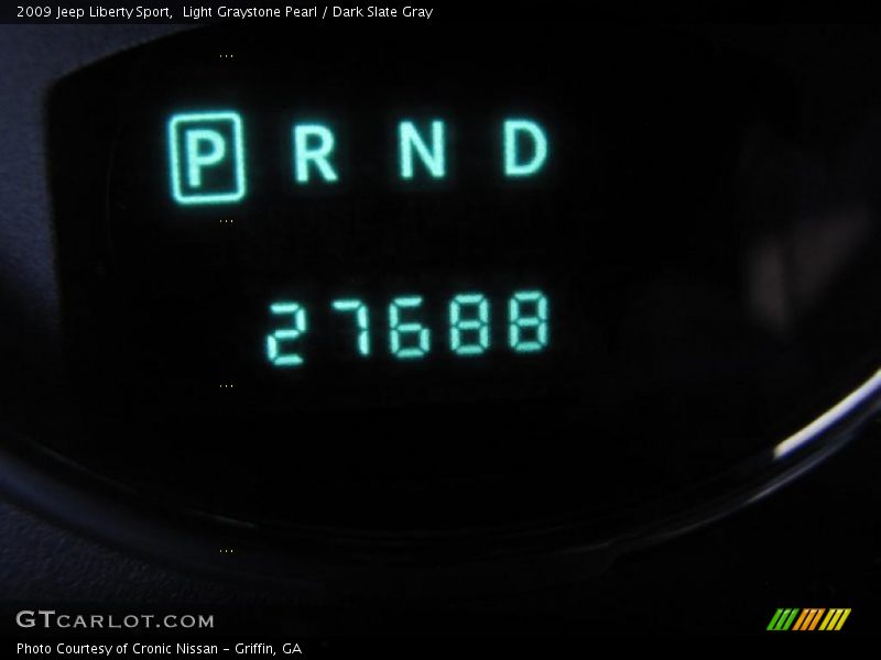 Light Graystone Pearl / Dark Slate Gray 2009 Jeep Liberty Sport