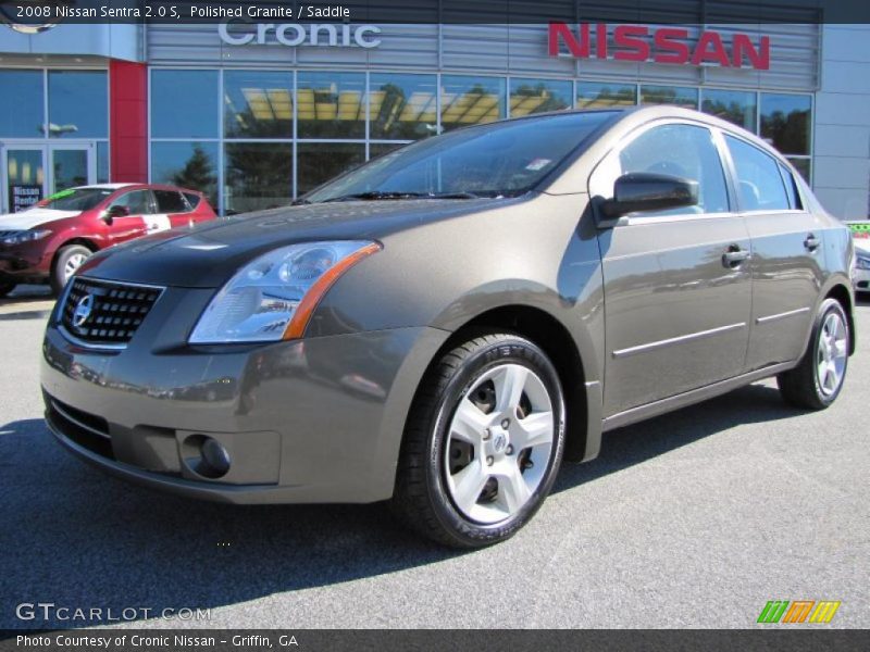Polished Granite / Saddle 2008 Nissan Sentra 2.0 S