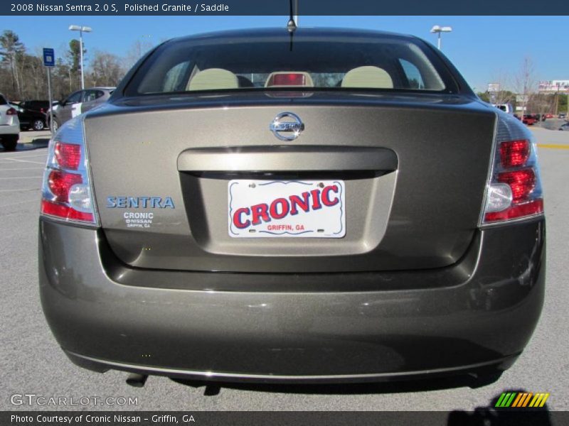 Polished Granite / Saddle 2008 Nissan Sentra 2.0 S