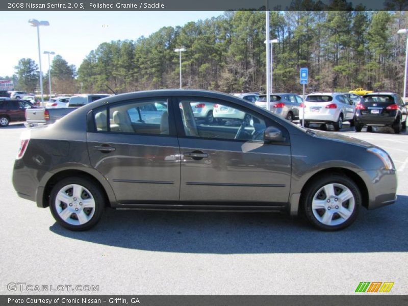 Polished Granite / Saddle 2008 Nissan Sentra 2.0 S
