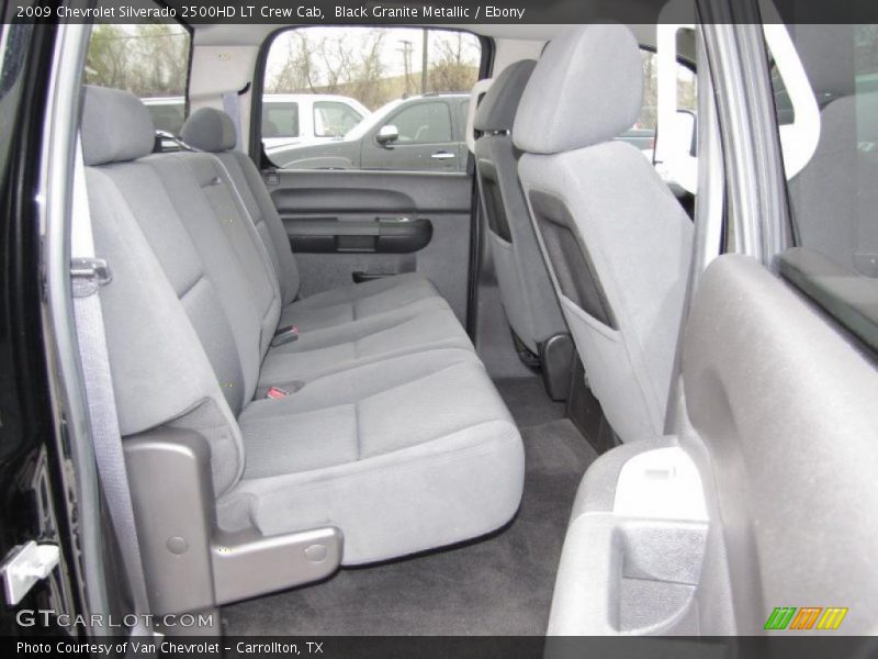 Black Granite Metallic / Ebony 2009 Chevrolet Silverado 2500HD LT Crew Cab