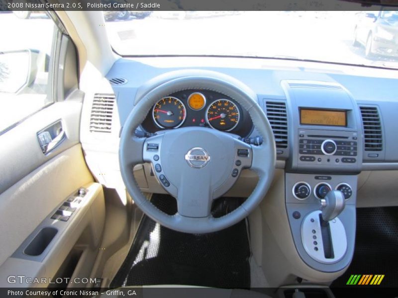 Polished Granite / Saddle 2008 Nissan Sentra 2.0 S