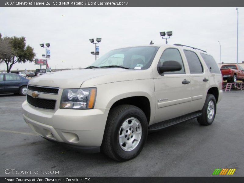 Gold Mist Metallic / Light Cashmere/Ebony 2007 Chevrolet Tahoe LS