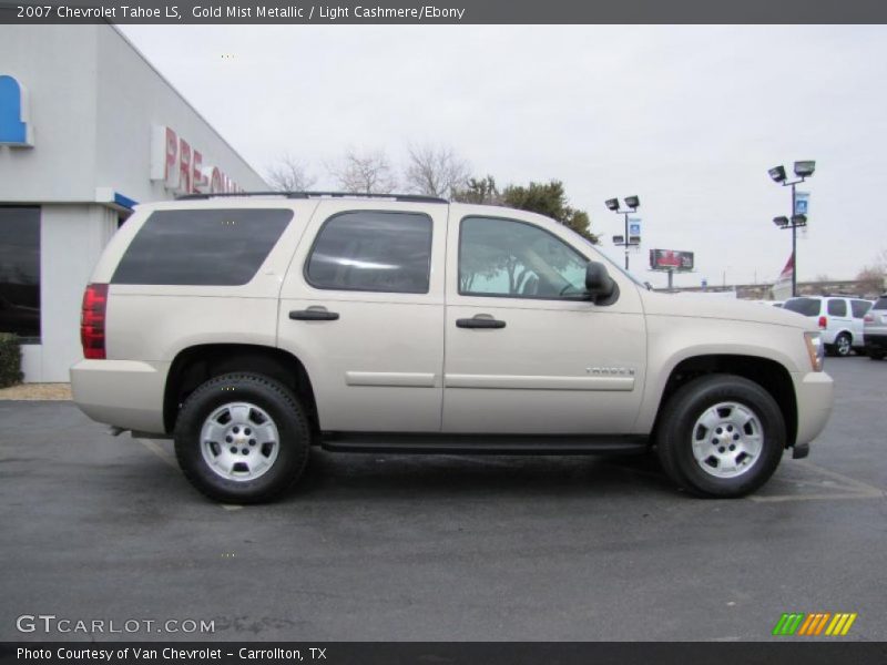 Gold Mist Metallic / Light Cashmere/Ebony 2007 Chevrolet Tahoe LS