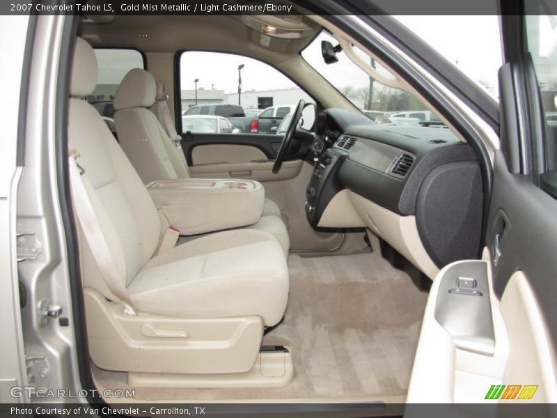 Gold Mist Metallic / Light Cashmere/Ebony 2007 Chevrolet Tahoe LS