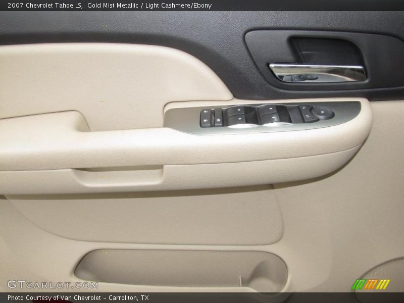 Gold Mist Metallic / Light Cashmere/Ebony 2007 Chevrolet Tahoe LS
